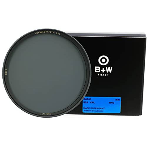 B+ W 58mm 베이직 원형 편광 MRC 글래스 필터