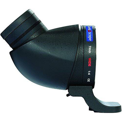 Lens2scope, 7mm 와이드 angle, for Nikon F lenses, black, 앵글드 접안렌즈