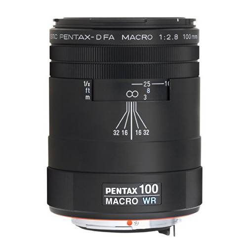 Pentax 100mm F/ 2.8 WR D FA smc 매크로 렌즈 Pentax  디지털 SLR 카메라