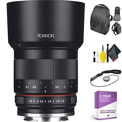 Rokinon 50mm F1.2 고속 렌즈 Lens for Fuji X 마운트+  디럭스 렌즈 클리닝 Kit