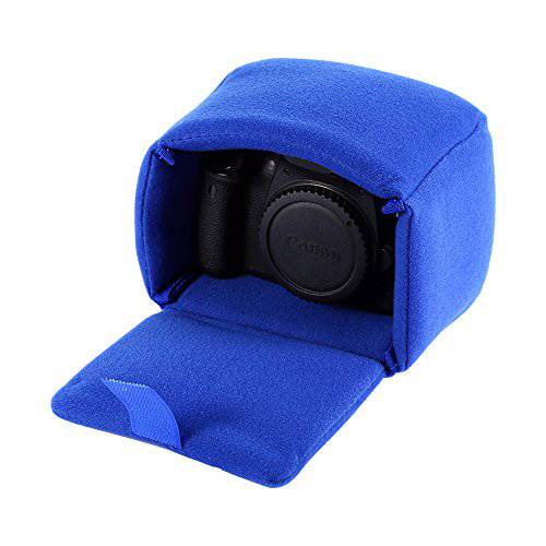 DLSR 카메라 가방 패드 충격방지 방지 카메라 케이스 가방 오거나이져 악세사리 for Photographing(Blue)