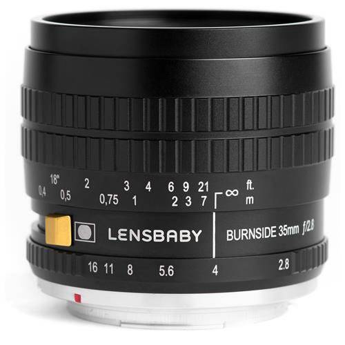 Lensbaby Burnside 35 35mm f/ 2.8 렌즈 for Fuji X