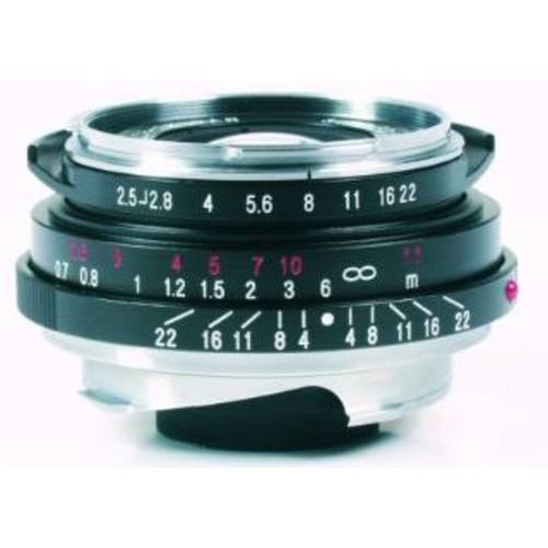 Voigtlander Color-Skopar 팬 35mm f/ 2.5 와이드 앵글 수동 포커스 렌즈 - 블랙