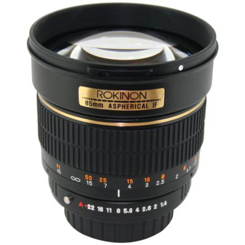 Rokinon 85M-P 85mm f/ 1.4 Aspherical 렌즈 for Pentax (Black)