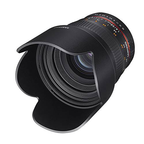 Samyang SY50M-E 망원 Fixed 프라임,고급 50mm F1.4 렌즈 for 소니 E-Mount 호환가능 카메라
