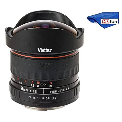 Vivitar 8mm Ultra-Wide f/ 3.5 어안 렌즈 For Nikon D3000, D3100, D3200, D3300, D5000, D5100, D5200, D5300, D5500, D7000, D7100, D7200, D40, D50, D60, D70, D70s, D80, D90, D100, D200, D300, D500 DSLR