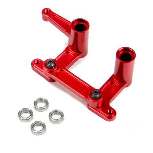 Atomik RC Alloy 조타 Bellcrank Set, Red fits The Traxxas 1/ 10 Slash and Other Traxxas 모형 - 대체 Traxxas 부품,파트 3743