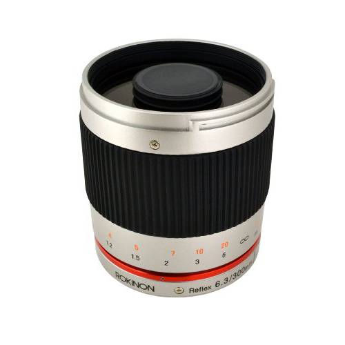 Rokinon 300M-FX-S 300mm F6.3 미러 렌즈 for Fuji X 미러리스 호환가능 렌즈 카메라