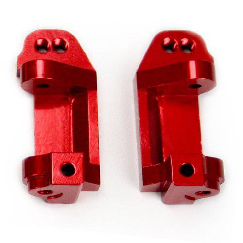 Atomik RC Alloy 캐스터 Block, Red fits The Traxxas 1/ 10 Slash and Other Traxxas 모형 - 대체 Traxxas 부품,파트 3632