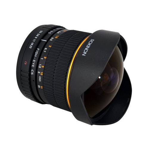 Rokinon FE8M-C 8mm F3.5 어안 Fixed 렌즈 for 캐논 - 블랙