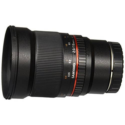 Samyang SY16M-P 16mm f/ 2.0 Aspherical 와이드 앵글 렌즈 for Pentax KAF 카메라