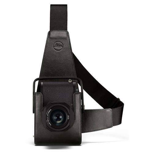 Leica Holster 케이스 for Q2 컴팩트 Camera, Leather, 블랙