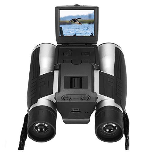 디지털 카메라 쌍안경, Eoncore 2” LCD 디스플레이,전시 쌍안경 for Adults 12x32 5MP Video Photo 레코더 for 새 관찰 사냥 Sports 게임 16GB TF 카드
