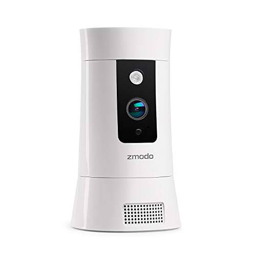 Zmodo 1080P IP카메라, 와이파이 무선 Home 실내 보안카메라, CCTV, with Pan/ Zoom, 모션 트래커, Two-Way 오디오, Activity&  센서 알림, 나이트 비전, 클라우드 Service Available - All-in-One Smart 허브