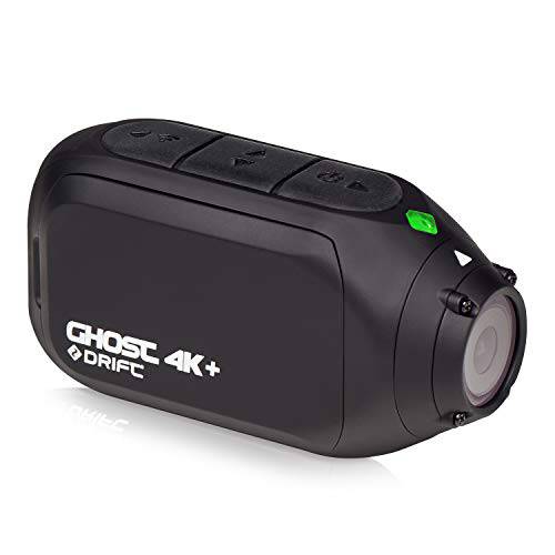 Drift Ghost 4K+ 오토바이 액션 카메라 Including 외장 마이크, 마이크로폰 - DVR 모드 - Clone 모드 - 비디오 태깅 - 와이파이