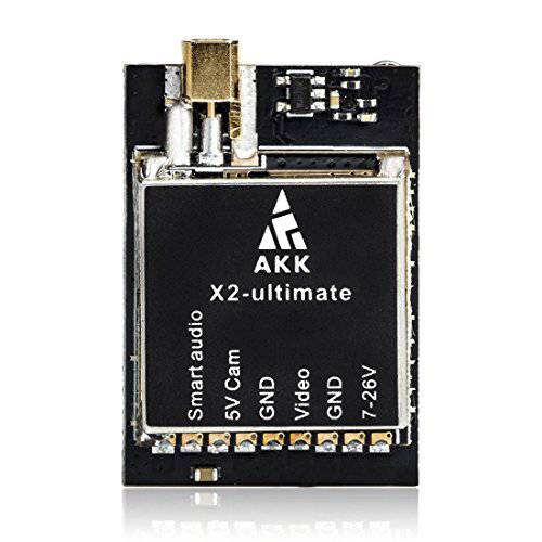 AKK X2-Ultimate 5.8GHz 0.01mW/ 25mW/ 200mW/ 600mW/ 1000mW 전환가능 FPV 송신기 호환가능한 Betaflight OSD FC Configuring 업그레이드된 롱 레인지 Version