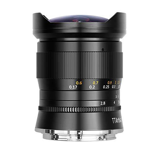 TTArtisan 11mm F2.8 풀 프레임 Ultra-Wide 어안 수동 렌즈 니콘 Z-Mount 니콘 Z6, Z7, Z50 미러리스 카메라