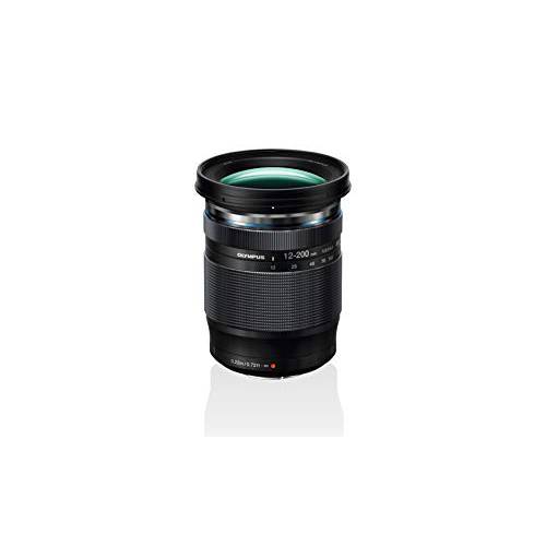 올림푸스 M.Zuiko 디지털 ED 12-200mm F3.5-6.3 렌즈, 범용 줌, 적용가능한 모든 MFT 카메라 (올림푸스 OM-D&  펜 모델, 파나소닉 G-Series), 블랙