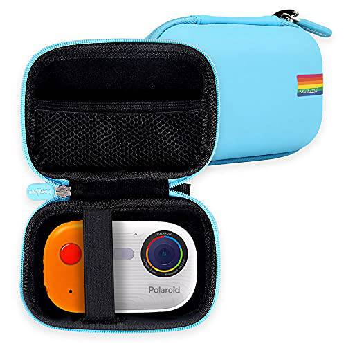 Leayjeen 수중 카메라 케이스 호환가능한 Polaroid 수중 카메라 (케이스 Only) (블루)