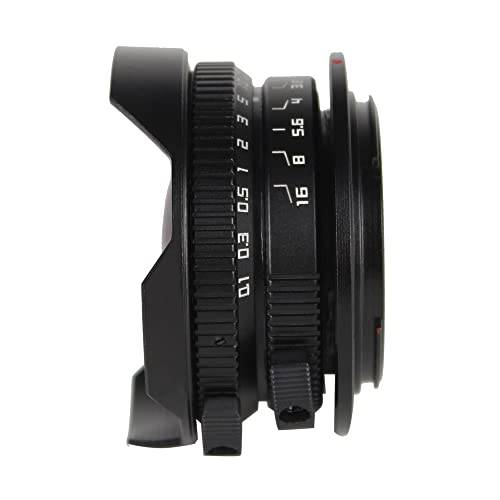 Pixco 8mm F3.8 Fish-Eye CCTV 렌즈 마이크로 Four Thirds 마운트 GX8 G7 GF7 GH4 GM1 GX7 GF6 GH3 G5 GF5 GX1 GF3 카메라 (PL-Mil0838 F3.8 렌즈 -M4/ 3)