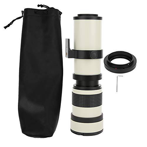 수동 망원 줌 렌즈, 화이트 420-800mm 조리개 F/ 8.3-16 줌 카메라 렌즈, 캐논 EF-S 마운트 카메라, 촬영 롱 Distant 물건