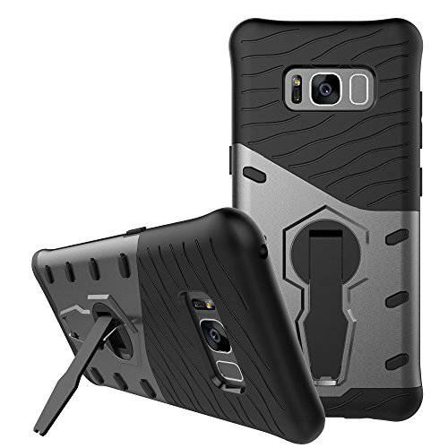 Galaxy S8 Case SunRemex Durable Armor with Full Body Protective and Resilient Shock Absorption and 360 Degree Rotating Kickstand Design for Samsung Galaxy S8(2017)