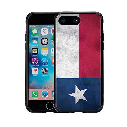 Texas Grunge 깃발 for 아이폰 7 플러스 (2016)& 아이폰 8 플러스 (2017) (5.5) 케이스 커버 by Atomic Market