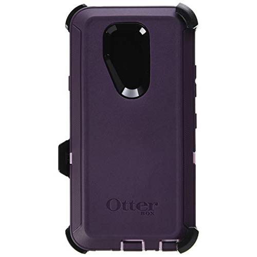 OtterBox  디펜더 Series 케이스 for LG G7 THINQ - 리테일 포장, 패키징 - Purple Nebula (WINSOME Orchid/ Night Purple)