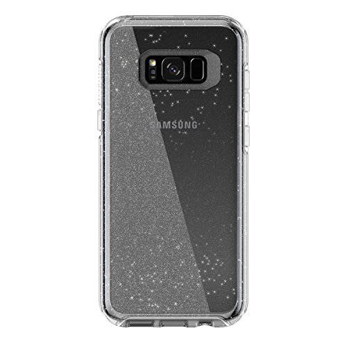 OtterBox SYMMETRY Clear Series 삼성 갤럭시 S8 케이스 - 리테일 포장, 패키징 - STARDUST SILVER FLAKE CLEAR for