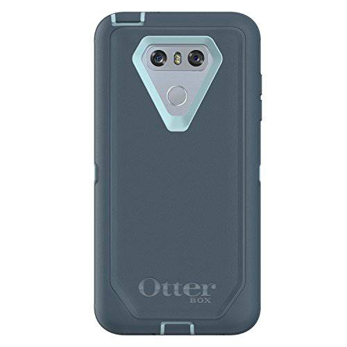 OtterBox 디펜더 SERIES 케이스 for LG G6 - 리테일 포장, 패키징 - Moon 강 (BAHAMA BLUE/ TEMPEST BLUE)