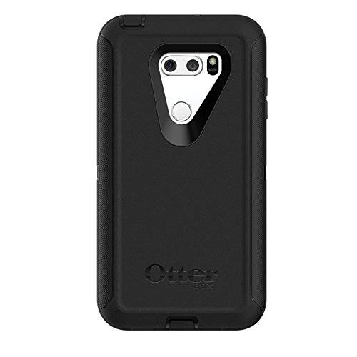 OtterBox 디펜더 SERIES SCREENLESS 에디션 케이스 for LG V30&  LG V30+ - 리테일 포장, 패키징 - 블랙