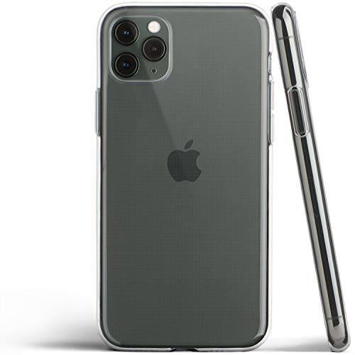 totallee 클리어 아이폰 11 프로 맥스 케이스, Thin 커버 울트라 슬림 Minimal - for 애플 아이폰 11 프로 맥스 (2019) (Transparent)