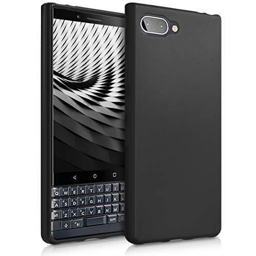 kwmobile TPU 실리콘 케이스 호환가능한 with BlackBerry KEYtwo LE(Key2 LE) - 소프트 플렉시블 Protective 폰 커버 - Red Matte