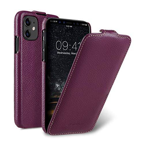 Melkco 프리미엄 가죽 케이스 for 애플 아이폰 11 (6.1) - Jacka Type (Purple LC)