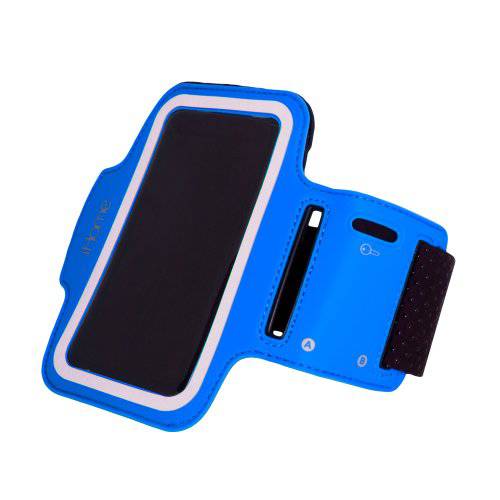 iHome IH-5P141N 스포츠 암밴드 for 아이폰 4/ 4S/ 5 and iPod 터치 4G/ 5G, 블루