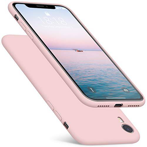 DTTO 아이폰 XR 케이스 [Romance Series] 실리콘 케이스 하이브리드 프로텍트 애플 아이폰 XR 6.1 인치 - 핑크 샌드 with for