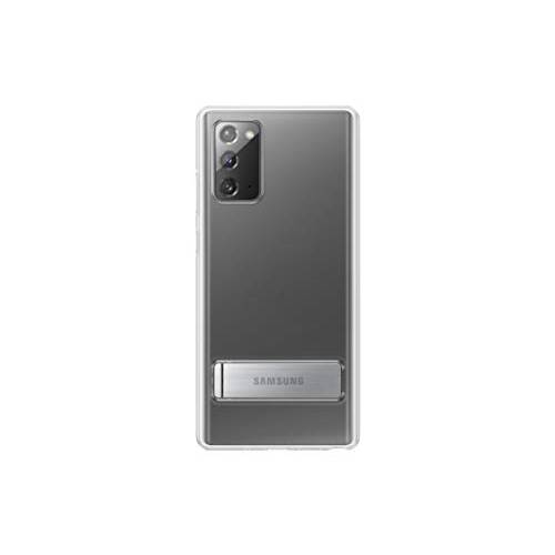 삼성 갤럭시 Note20 5G 케이스, 투명 스탠딩 커버 (US Version), 투명 C1 (EF-JN980CTEGUS)