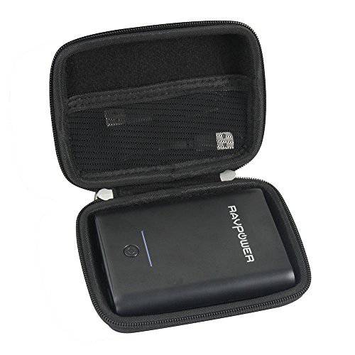 Adada Hard EVA Case Fits Portable Charger RAVPower 10000mAh / Ainope 10000mAh Power Bank Ultra-Compact 10000 Battery Pack