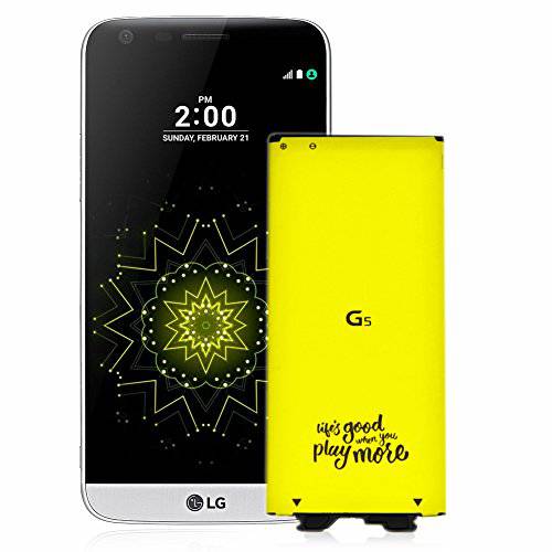 KNONEW Replacement Battery (2800mAh) Li-Ion Battery for LG G5 (US992, Verizon VS987, AT&T H820, Spring LS992, T-Mobile H830,H850, H858)