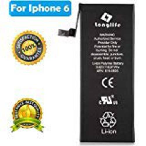 Replacement 1810mAh Battery Compatible with iPhone 6, LONGLIFE High Capacity Lithium ion Replacement Battery