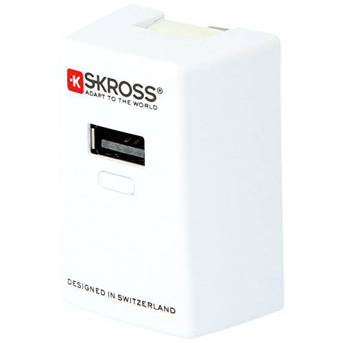 Skross SOS 배터리 여행용 Back-up USB 배터리/ 충전 For 아이폰& iPod - 화이트