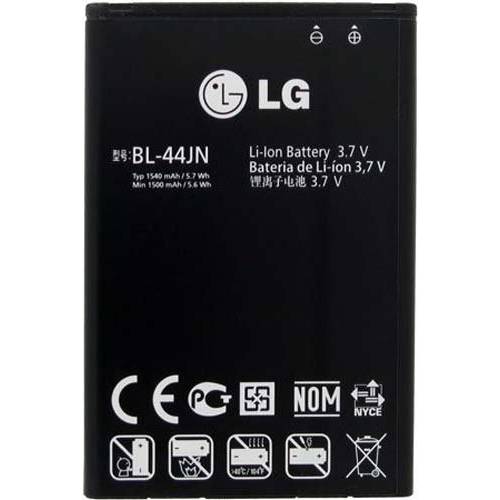 LG BL-44JN EAC61679601 배터리 for LG 폰 - Original,오리지날, 오리지날 OEM - Non-Retail 포장, 패키징 - 블랙