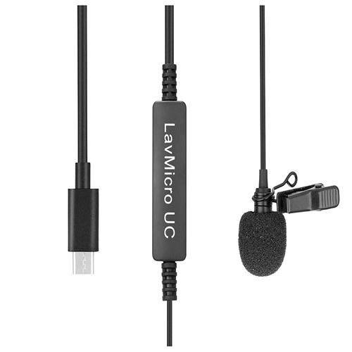 Saramonic 전방향 Lavalier 마이크 for USB-C 안드로이드 스마트폰,  태블릿& PC/ 맥 (LavMicro UC)