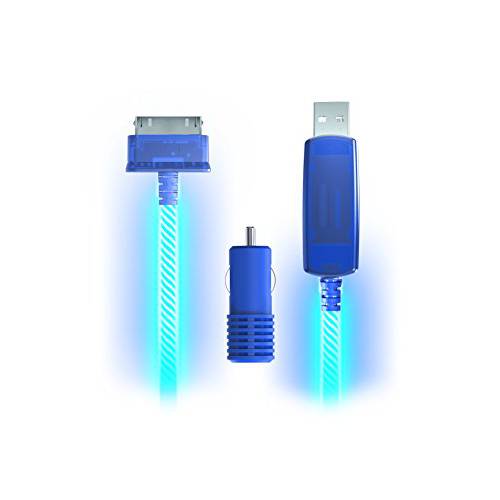 Pilot Electronics EL V2 30Pin 블루 wCar USB 파워 케이블 ( EL-1401BCWK)