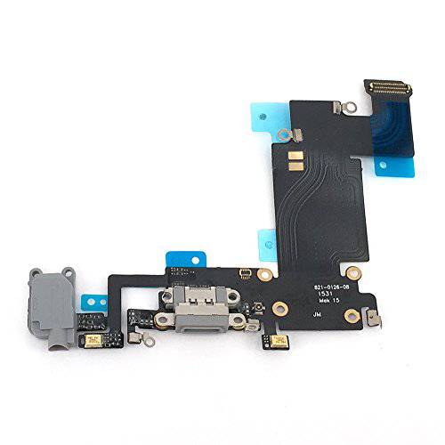 E-repair 충전 Port 헤드폰 Jack 플렉스,구부러지는 케이블 교체용 for 아이폰 6S 플러스 (5.5’’) - 그레이