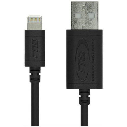RND 애플 인증된 라이트닝 USB 6ft 케이블 for 아이폰 (Xs, XS 맥스, XR, X, 8, 8 플러스, 7, 7 플러스, 6, 6 플러스, 6S, 6S 플러스) 아이패드 (프로/ 에어/ Mini) and iPod Data 동기화 and 충전 케이블 (6 Feet/ 1.8M/ Black)
