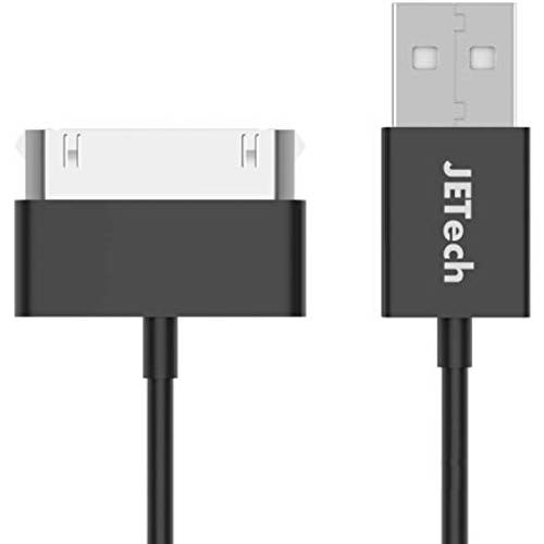 JETech USB 동기화 and 충전 케이블 호환가능한 아이폰 4/ 4s, 아이폰 3G/ 3GS, 아이패드 1/ 2/ 3, iPod, 3.3 Feet (Black)
