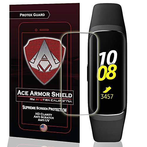 Ace Armor 쉴드 (8 Pack) 프리미엄 HD 방수, 워터푸르프 화면보호필름, 액정보호필름 호환가능한 with 삼성 갤럭시 호환 워치 (.95) 2019