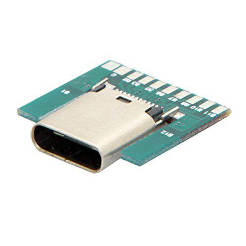CY DIY 24pin USB 3.1 타입 C Female 소켓 커넥터 SMT 타입 with PC 보드