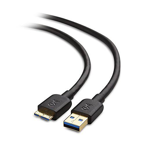 케이블 Matters Short 마이크로 USB 3.0 케이블 USB to USB 마이크로 B 케이블 in 블랙 3 ft